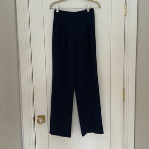 Aritzia Navy Effortless Pant
